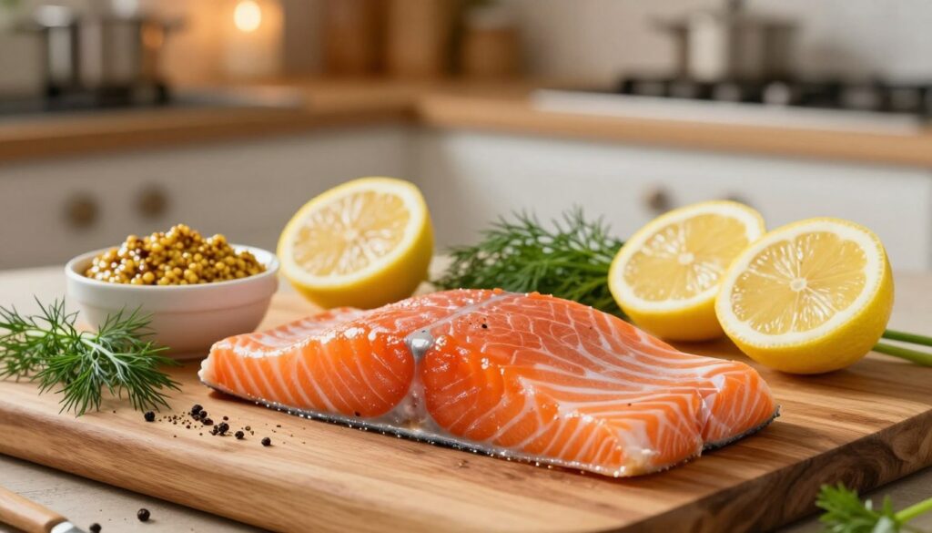 Fresh Salmon Fillet Ingredients