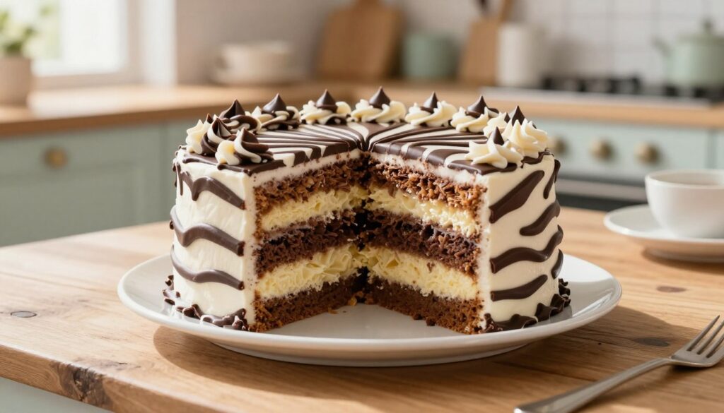 Zebra Cake Unique Pattern Zebra Cake Unique Pattern