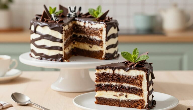 Zebra cake