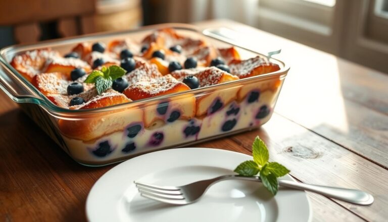 overnight blueberry french toast
