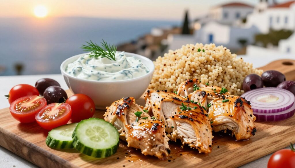 Greek Chicken Bowl Ingredients Greek Chicken Bowl Ingredients