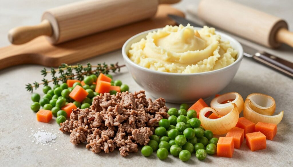 Ingredients for Best Shepherd's Pie