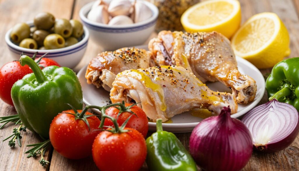 Mediterranean chicken ingredients