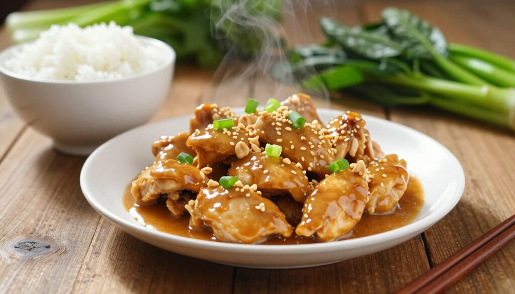 easy peanut butter chicken