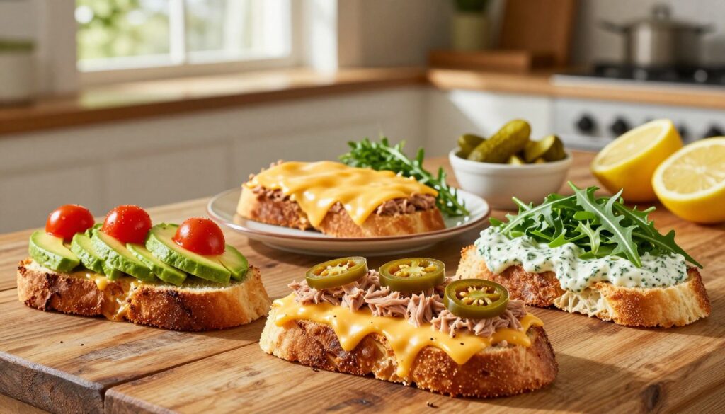 Creative Tuna Melt Variations Creative Tuna Melt Variations