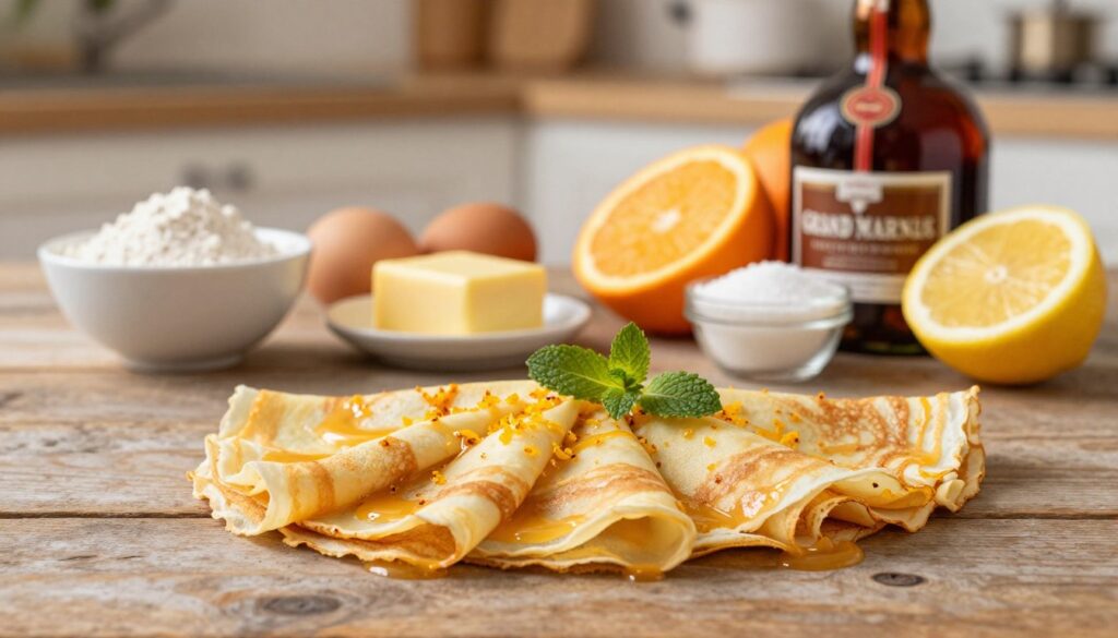 Crepes Suzette Ingredients