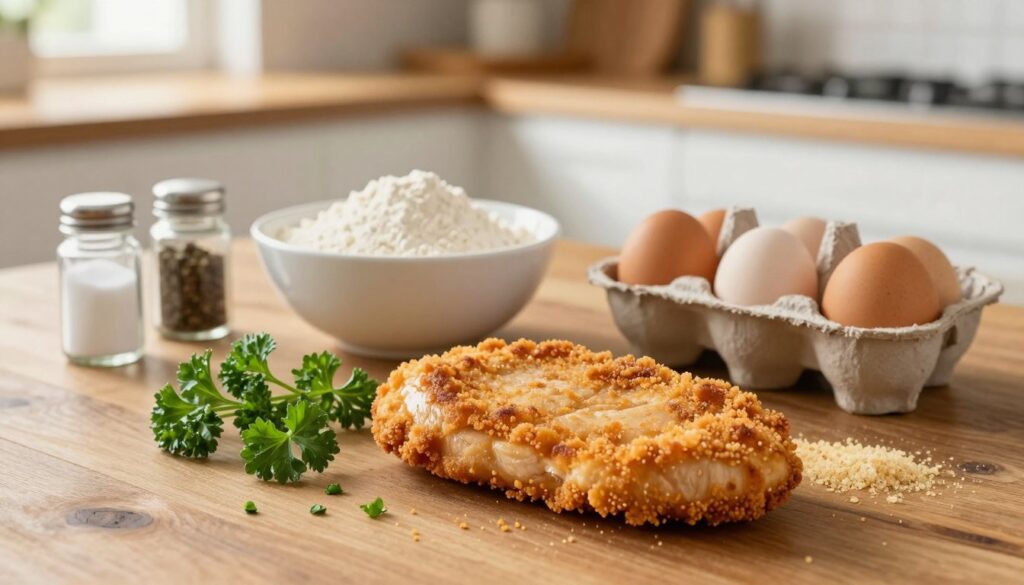 Homemade Chicken Fried Steak Ingredients