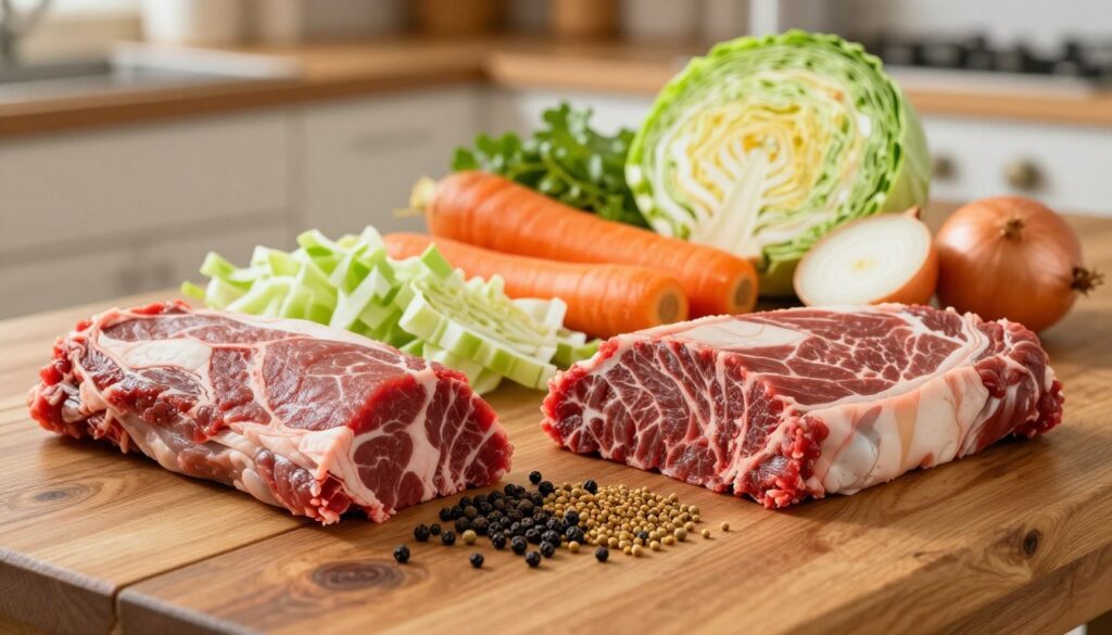 Homemade Corned Beef Ingredients
