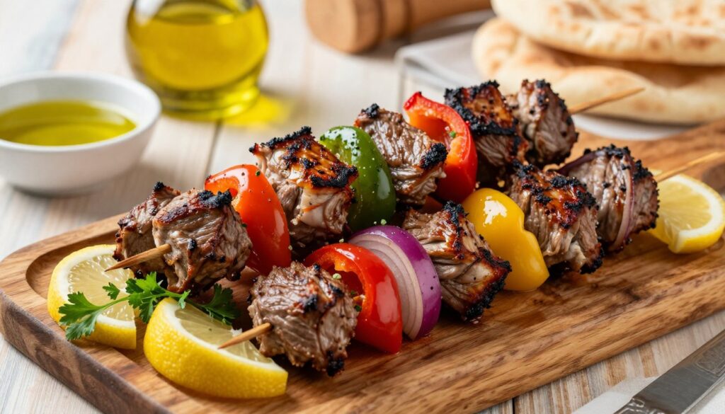 4 Quick Lamb Souvlaki Dinner Ideas Lamb souvlaki