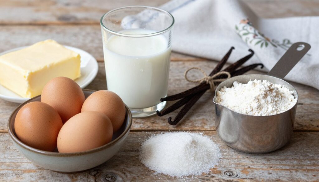 Pound Cake Ingredients