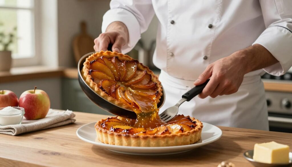 Tarte Tatin Flipping Technique Tarte Tatin Flipping Technique