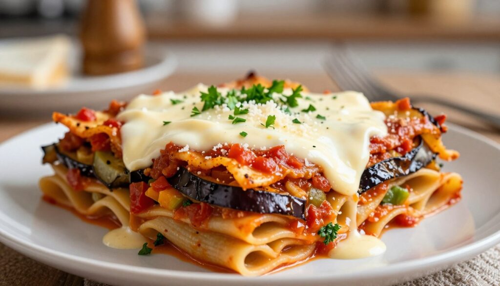 Vegetarian Pastitsio Comfort Food Vegetarian Pastitsio Comfort Food