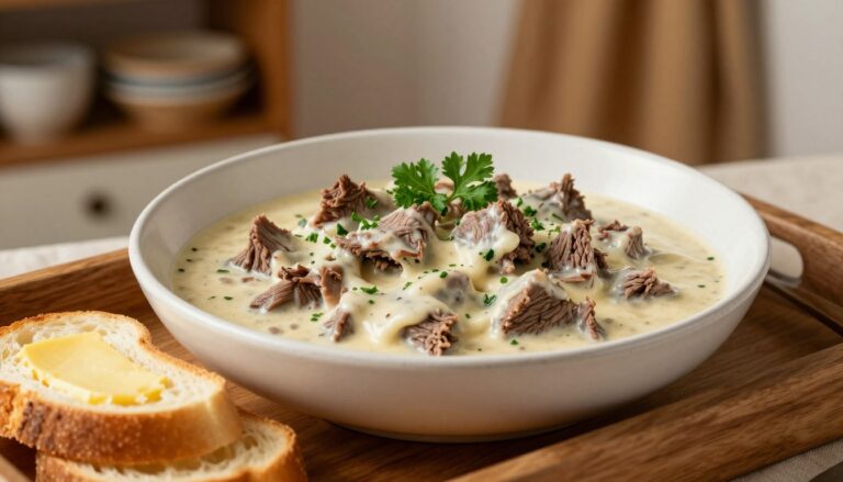 creamed chipped beef