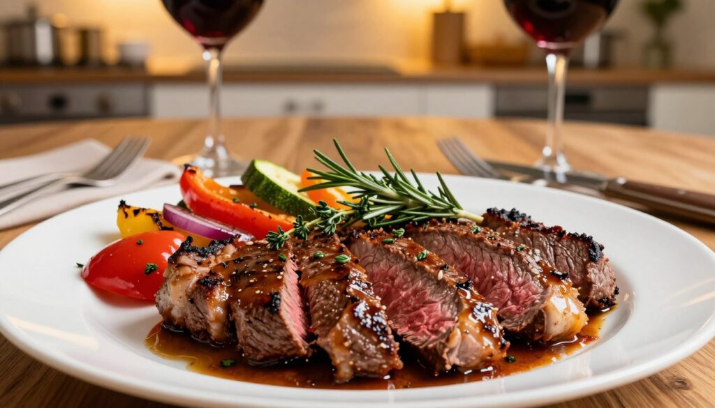4 Reasons Marinated Flank Steak Is So Flavorful marinated flank steak
