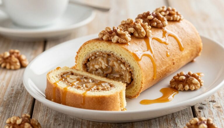 walnut cream roll
