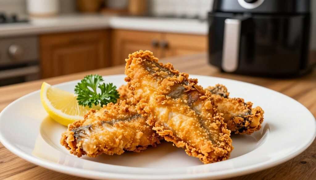 air-fryer crumbed fish