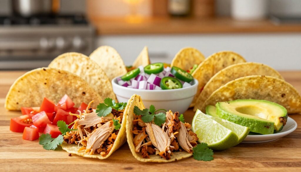 best slow cooker chicken tacos ingredients and chicken cuts