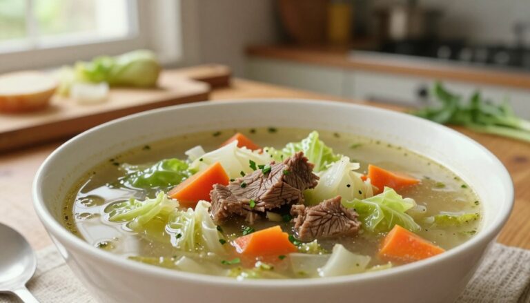 6 Hearty Cabbage Beef Soup Recipes for Cozy Comfort Food cabbage beef soup