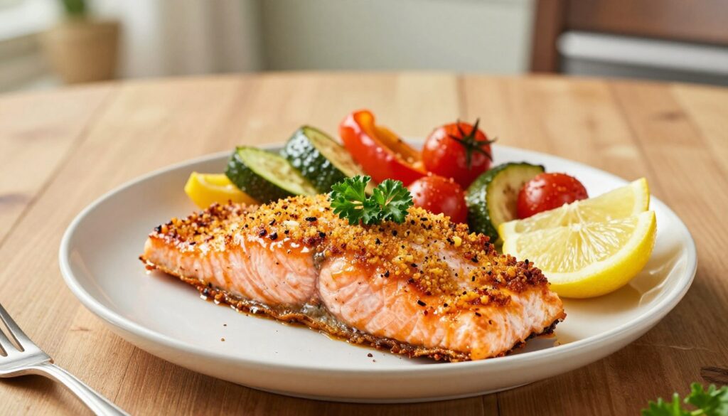 cajun air fryer salmon