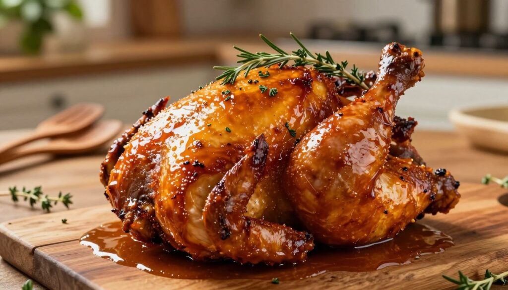 roast sticky chicken