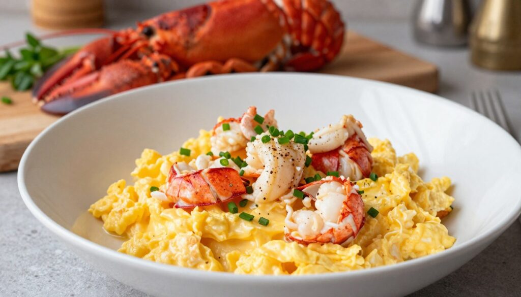 ultimate treat lobster scrambled eggs ultimate treat lobster scrambled eggs