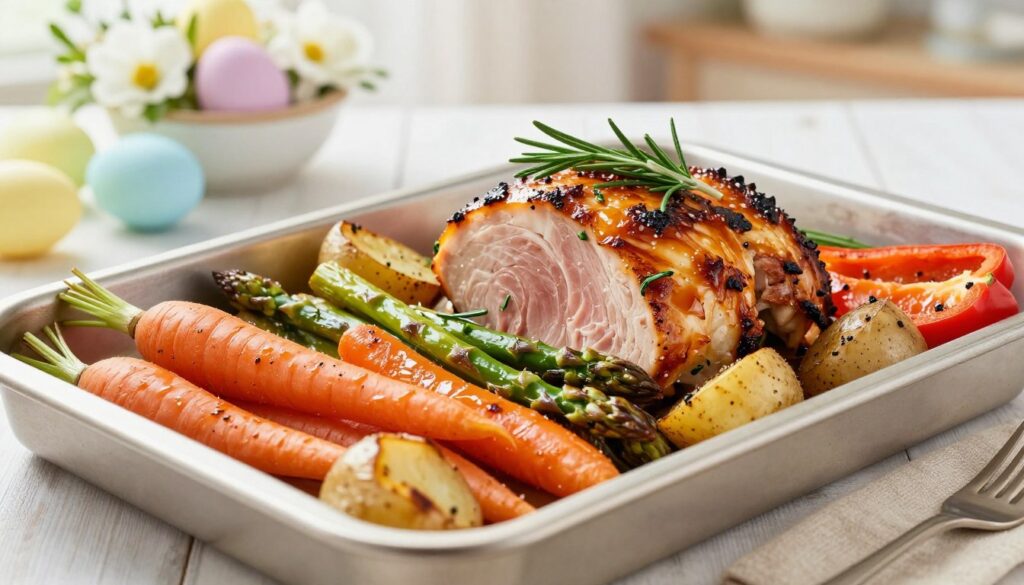 8 Flavorful Cheet Pan Easter Dinner Ideas for Holiday Meals cheet pan easter dinner