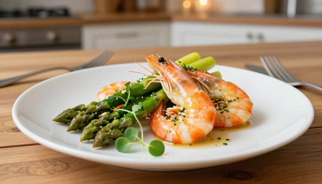 delicious seafood dishes plating presentation