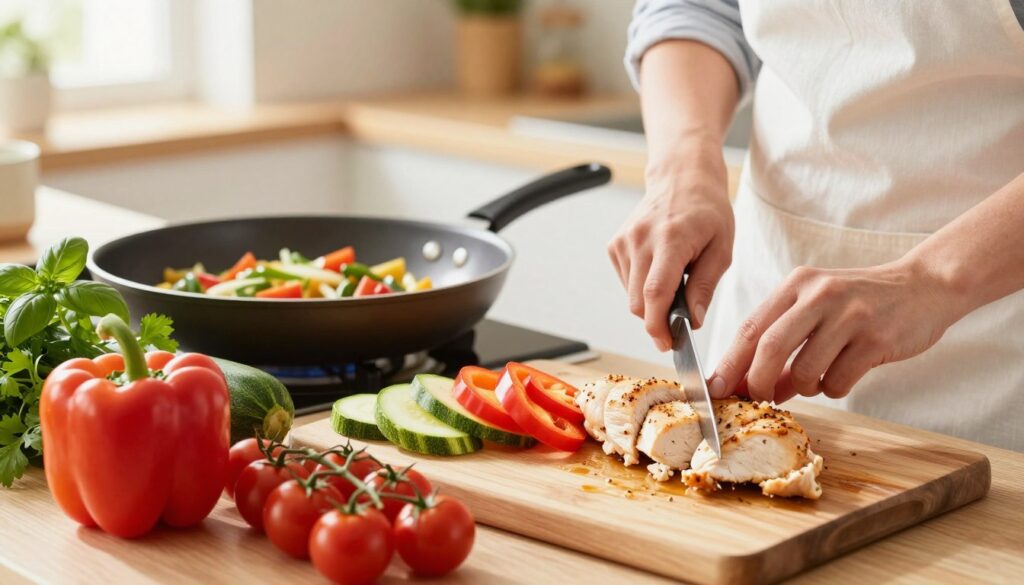 homemade chicken primavera preparation steps homemade chicken primavera preparation steps