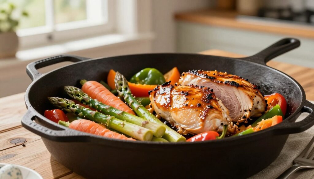one pan easter meal with vegetables and protein one pan easter meal with vegetables and protein