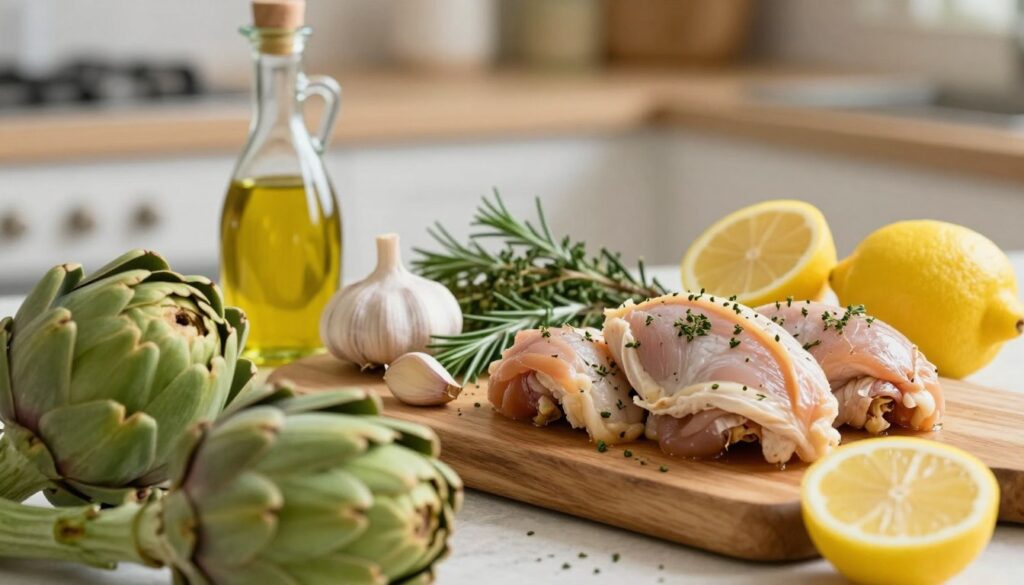 one pan meal ingredients artichoke lemon chicken one pan meal ingredients artichoke lemon chicken