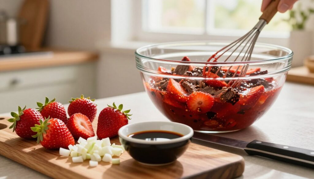 strawberry barbecue beef marinade preparation strawberry barbecue beef marinade preparation