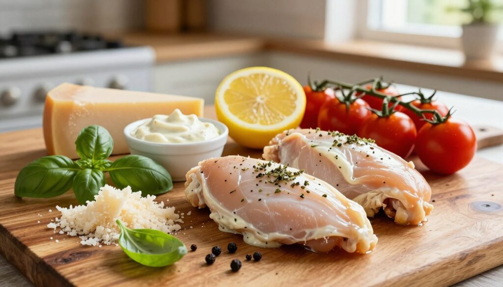 Creamy chicken milano ingredients