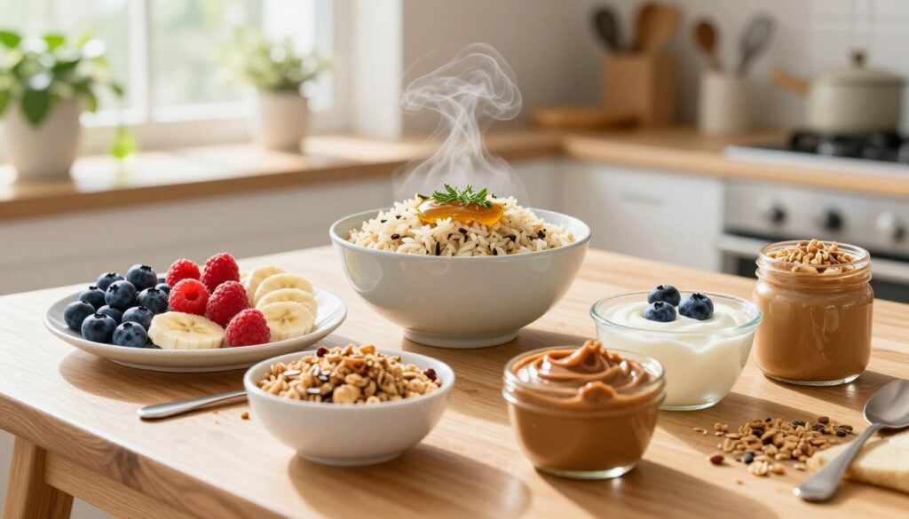 Creative toppings for healthy breakfast ideas