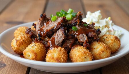 Memphis BBQ pork totchos