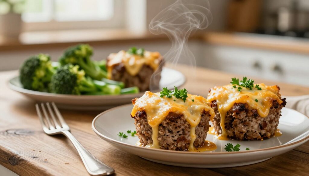 cheesy meatloaf cups cheesy meatloaf cups