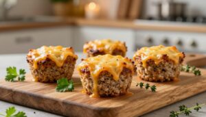 cheesy meatloaf cups