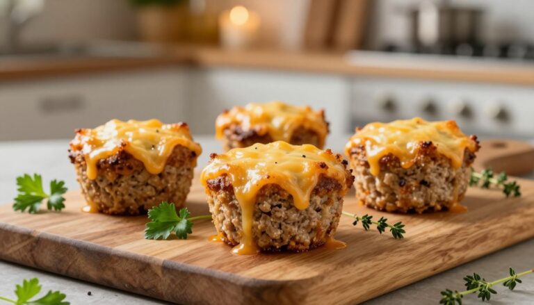 cheesy meatloaf cups