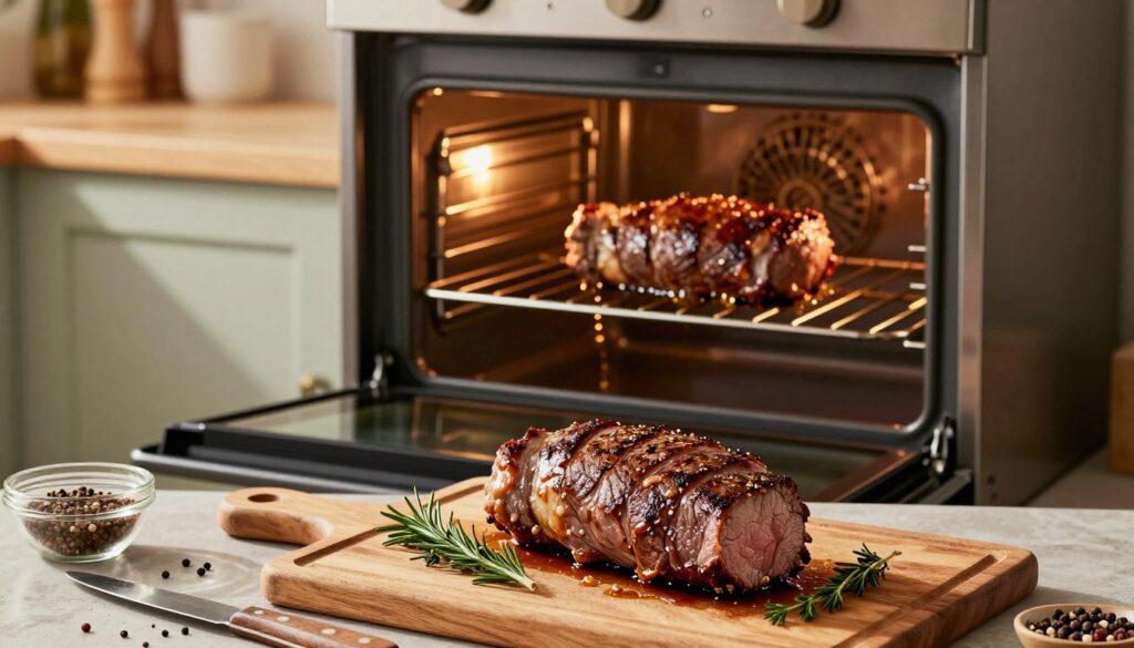 cooking beef tenderloin in the oven