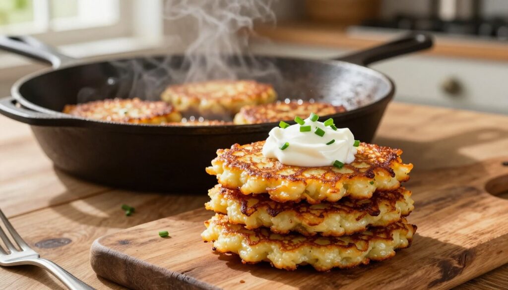 crispy potato pancakes