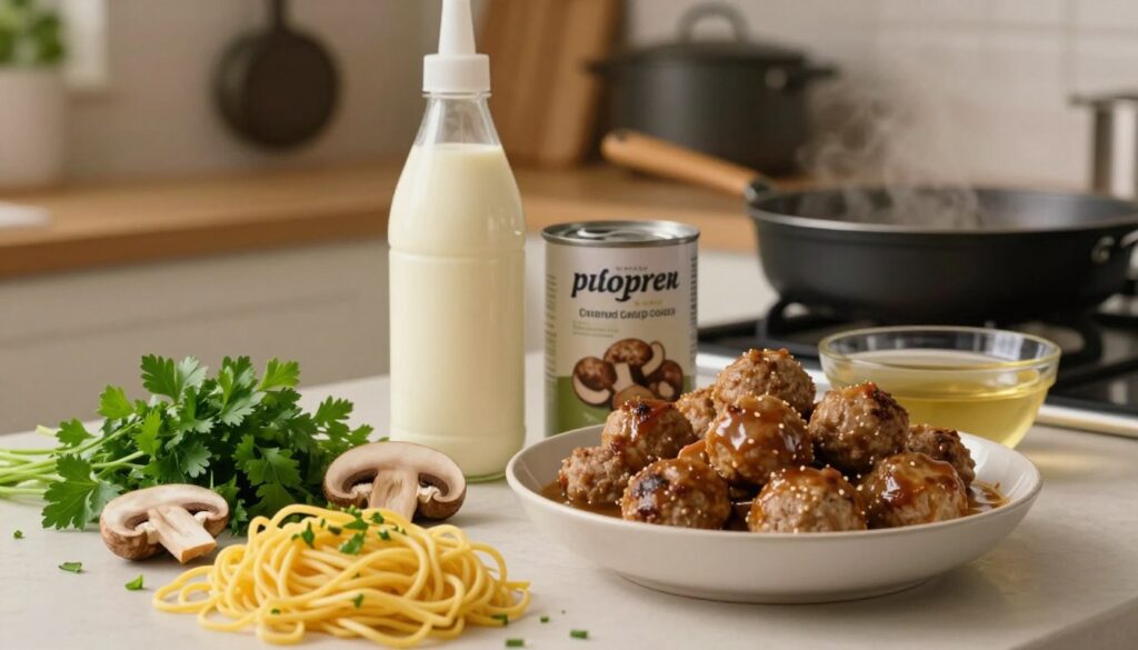 easy meatball stroganoff recipe easy meatball stroganoff recipe