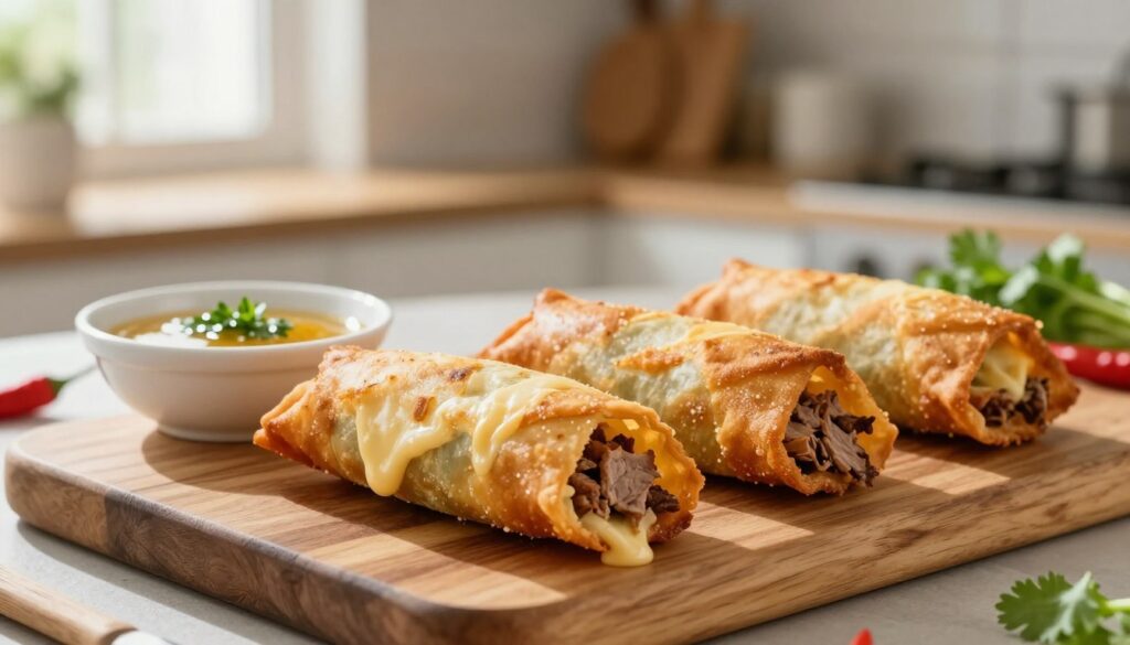 7 Easy Homemade Steak and Cheese Eggrolls Recipes homemade steak and cheese eggrolls