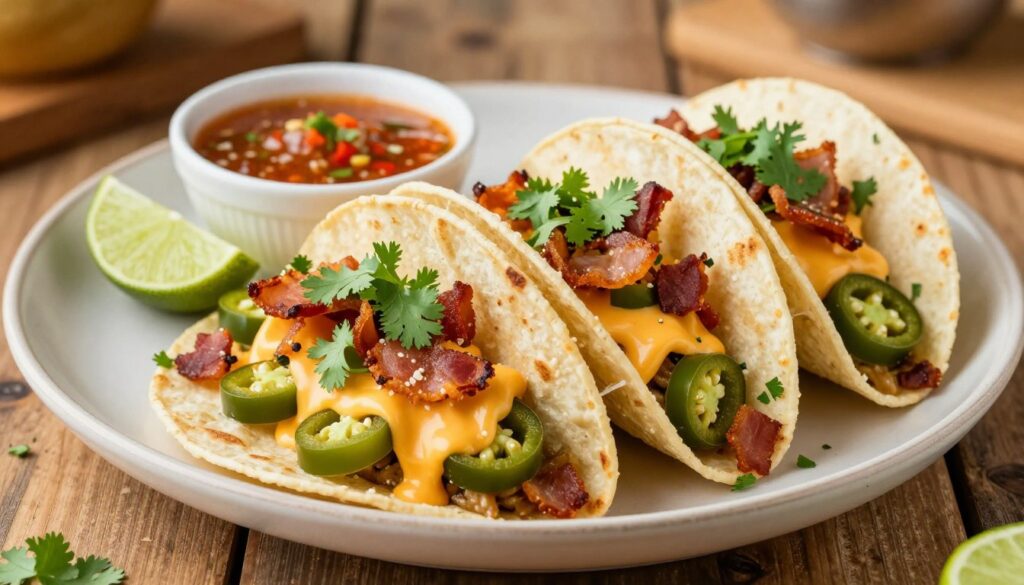 jalapeno popper smashed tacos jalapeno popper smashed tacos