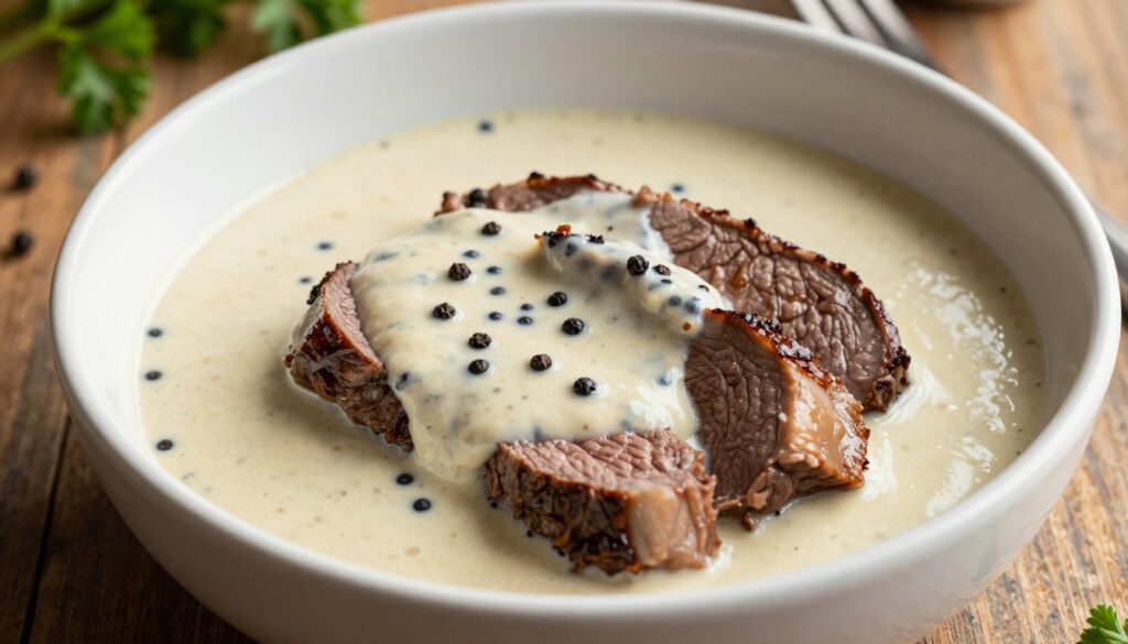 peppercorn sauce for steak