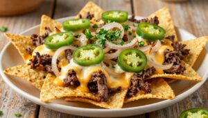 philly cheesesteak nachos