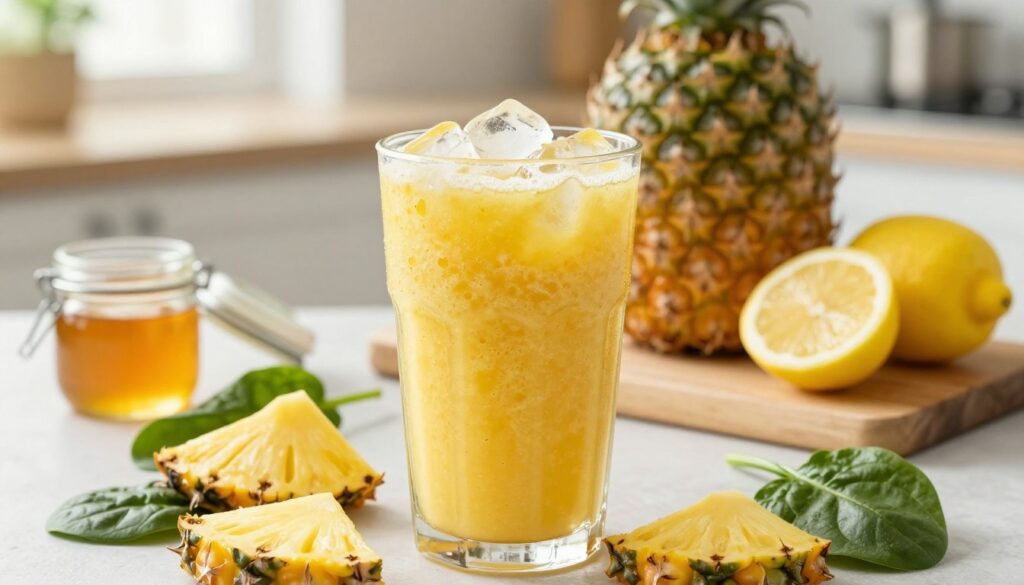 pineapple cleanser smoothie