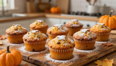 pumpkin pie muffins