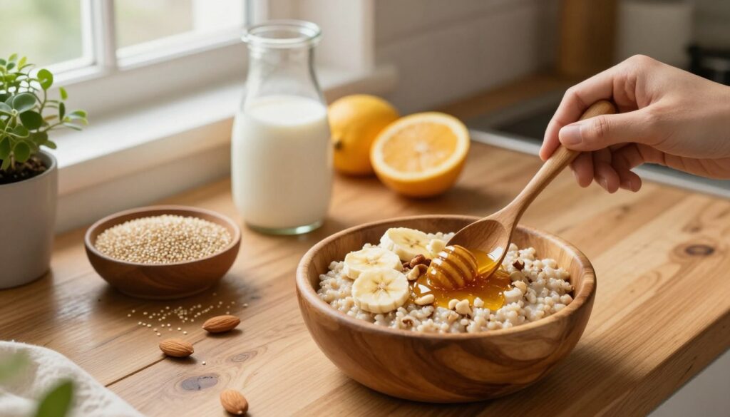 quinoa porridge preparation quinoa porridge preparation