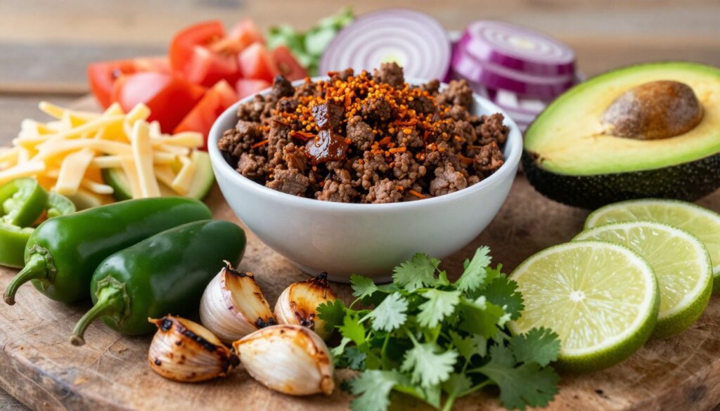 spicy smashed tacos ingredients spicy smashed tacos ingredients
