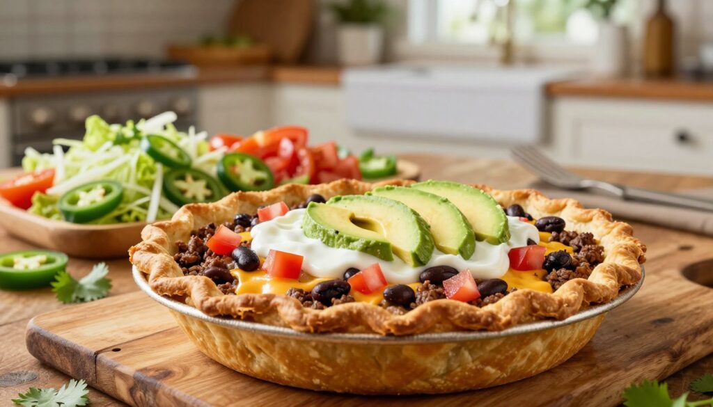 6 Healthy Taco Pie Recipes for Easy Family Meals taco pie