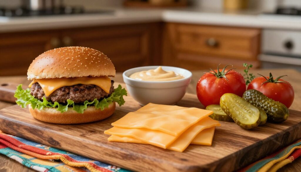 Cheeseburger bread recipe